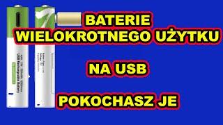 Nowe Baterie AAA z Portem USB-C - Test i Pomiary!