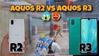 Aquos r2 vs Aquos r3  | Aquos r2 pubg test  | @traderzgaming