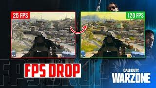 How to Fix FPS Drop in Call of Duty Warzone on Windows PC | Lagging and FPS Drop in COD