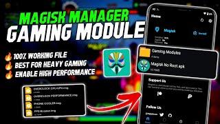 Max 90 - 120 FPS | Install Gaming Magisk Module in Any Phone | Stable Fps & Performance | No Root