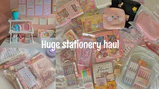 مشترياتي للجورنال | فتح صندوق أدوات جورنال ورسم ، غيرت ديكور المكتب huge stationery haul