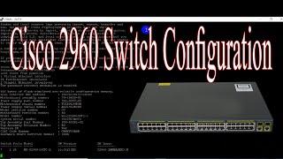 cisco 2960 switch configuration commands step by step