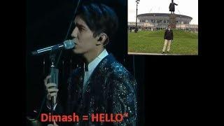 Dimash  Реакция деда =  «Hello»