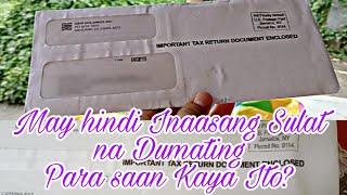 Important Tax Return Document Enclosed || Anong Dapat Gawin?