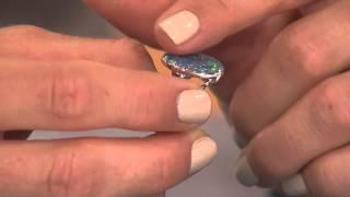 Oval Opal Triplet Sterling Ring with Kerstin Lindquist