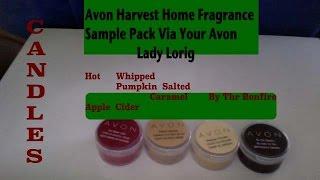 Avon Harvest Home Fragrance Sample Pack Via Your  Avon Lady Lorig