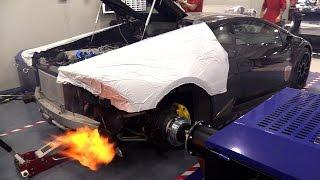 1000+HP Lamborghini Huracán GoshaTurboTech On The Dyno!