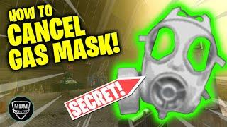 How To CANCEL GAS MASK Animation In WARZONE | Call of Duty Warzone