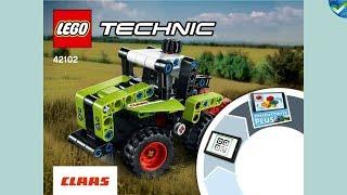 42102 模型1 产品 迷你 CLAAS XERION 拖拉机 LEGO® Technic 大厦指示 来自Brickmanuals手册档案