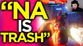 EU Player Swaps To NA Servers And Gets Top 100 Instantly! | Overwatch 2