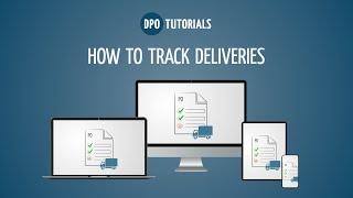 How to track deliveries  - Tutorial by Digital Purchase Order