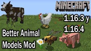 Animales Realistas - Better Animal Models Mod - Minecraft 1.16