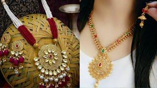 Latest Artificial jewellery design / Beautiful necklace design 2020