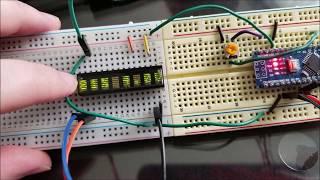 Digital Battery Voltage and Percentage Meter Software Explanation