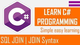 SQL JOIN | JOIN Syntax | JOIN Differences | Inner Join | Left Join | Right Join | Full Join