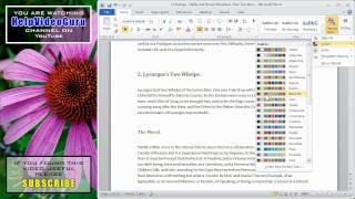Change Styles in Microsoft Word 2010 - Style Sets, Colors, Fonts, Paragraph Spacing