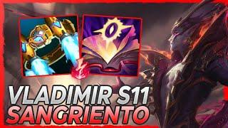 🩸 ¡ESTE CAMPEÓN CARREA INCLUSO JUGANDO MAL! VLAD ES UNA LOCURA 🩸 Vladimir Mid Gameplay + Guía S11