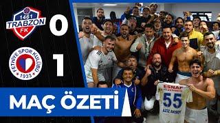 1461 TRABZON FK 0-1 FETHİYESPOR MAÇ ÖZETİ