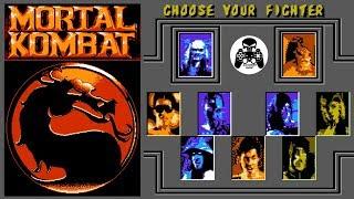 Mortal Kombat / NES/Dendy/Famicom прохождение Scorpion