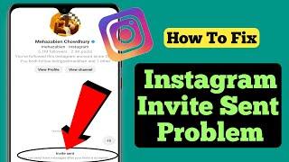 How to fix Instagram invitation sending problem | Instagram message invitation sending problem