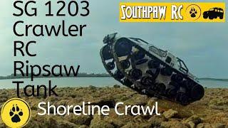 SG 1203 RC Ripsaw Cawler Tank  -  Shoreline Crawl