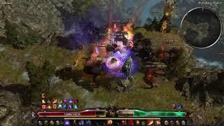 Grim Dawn [1.1.9.1] Stronghold Fire Paladin, Mogdrogen kill.