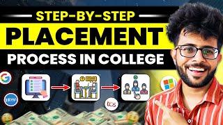 Step by Step Process of College Placement 2024   | Job Kaise Lagti hai ?