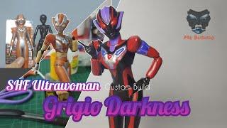 SHF Ultrawoman Grigio Darkness (Custom build by Sofubi Figure)