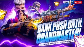 Grandmaster Live Rank Push Free Fire Telugu  - Munna Bhai is Live  - Telugu Gaming Live #MBG