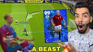 HAALAND's New Featured Card  is Unstoppable  Gameplay review  eFootball 22 mobile