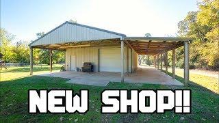 I got a NEW SHOP finally!