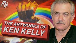 The Artworks of Ken Kelly. (Rainbow, KISS & Manowar)