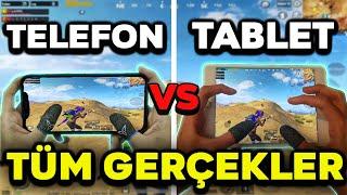 TELEFON VS TABLET HANGİSİ DAHA İYİ?? TÜM GERÇEKLER!! | - PUBG MOBILE