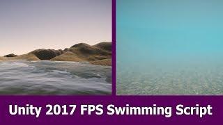 Unity 2017 Free FPS Swimming Asset