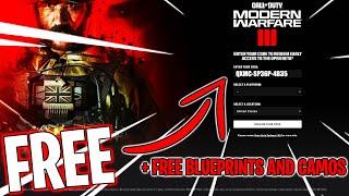 How to get FREE MW3 BETA CODES + NEW BLUEPRINT + CAMO REWARDS