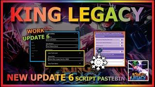 KING LEGACY Script Pastebin 2024 UPDATE 6 AUTO FARM LEVEL 4400 | AUTO RAID | COLLECT FRUIT (BEST)