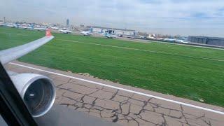 Takeoff from Tashkent, Uzbekistan; Landing in Istanbul | Turkish Airlines A330-200