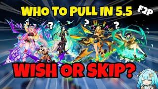 Who to PULL as F2P in Genshin 5.5? - VARESA + IANSAN Kit Analysis