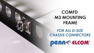 M3 Mounting Frame For D-Size Chassis - COMFD | Penn Elcom