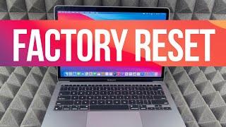 How to Factory Reset MacBook Air M1