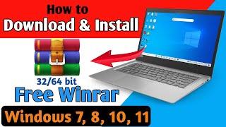 how to download winrar windows 10 (32\64 bit)