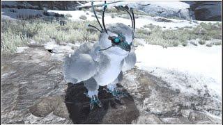 ARK: Survival Evolved - Epic Snow Owl Showdown: Battling 2 Rex Predators!