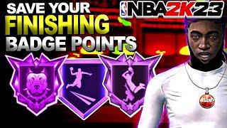 NBA 2K23 BEST FINISHING BADGES - DON'T WASTE BADGE POINTS