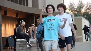 Embarrassing Vlogger Prank With Baylen Levine