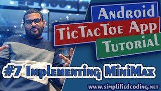 #7 Android Tic Tac Toe App Tutorial - Implementing MiniMax