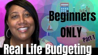 Paycheck Budgeting for Beginners Part 1 //Budgeting for Beginners…Real Life Budgeting *REAL NUMBERS*