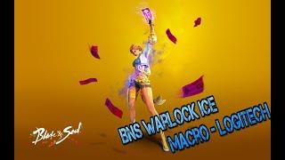 BNS warlock ice  : Combo lvl 30 - 35 + Macro  -  Logitech