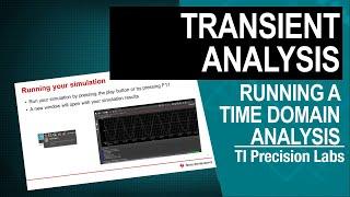 PSpice for TI - Transient analysis