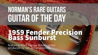 1959 Fender Precision Bass Sunburst | Guitar of the Day