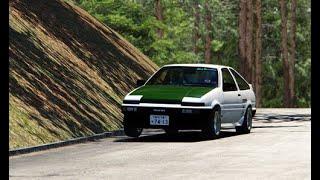 Assetto Corsa Gunsai Touge - Tsuchiya AE86 Best Run - 2:23.7